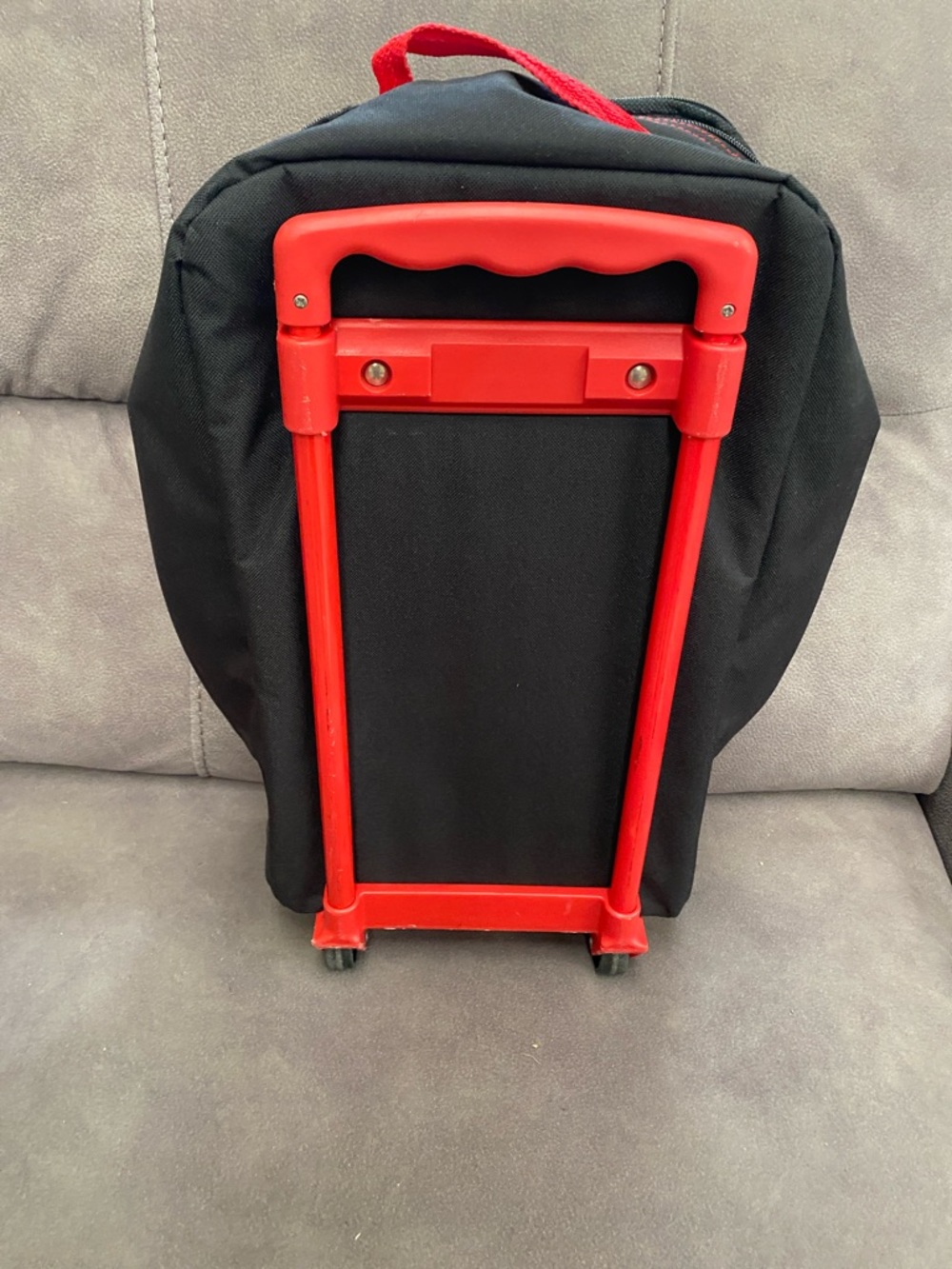 Marvel Comics Kids Rolling Backpack - Red, Blue, Black - Picture 4 of 5
